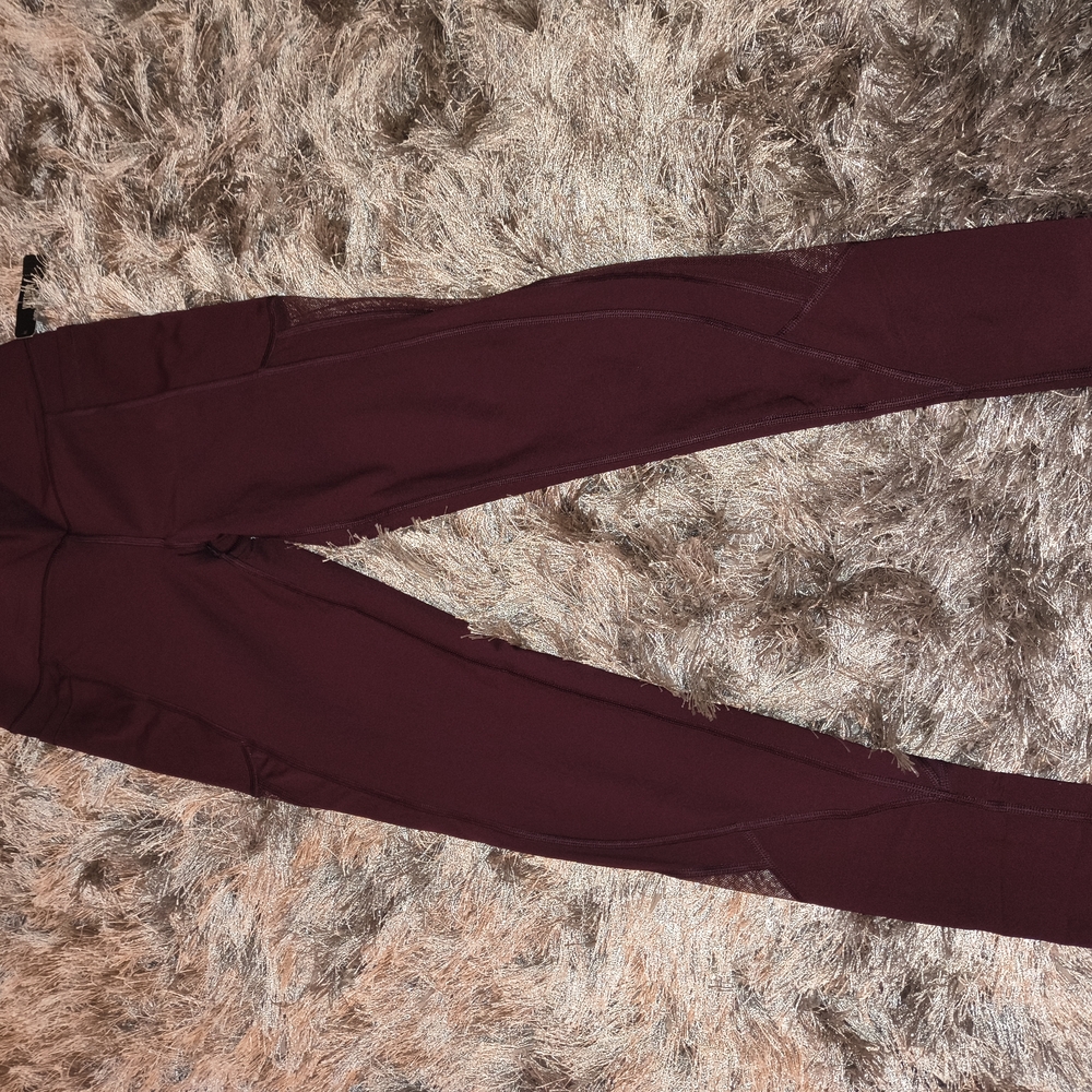 Victoria's Secret Burgundy Leggings
